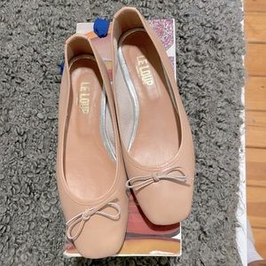 Leather flats LeLoup, rosie-nude colour